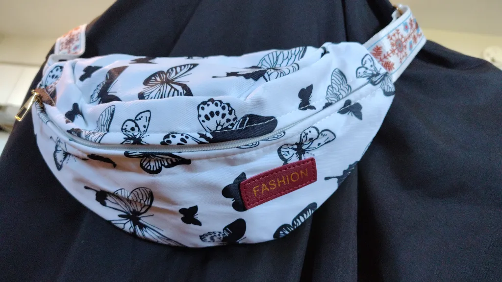 Butterfly Pattern Fanny Pack thumbnail