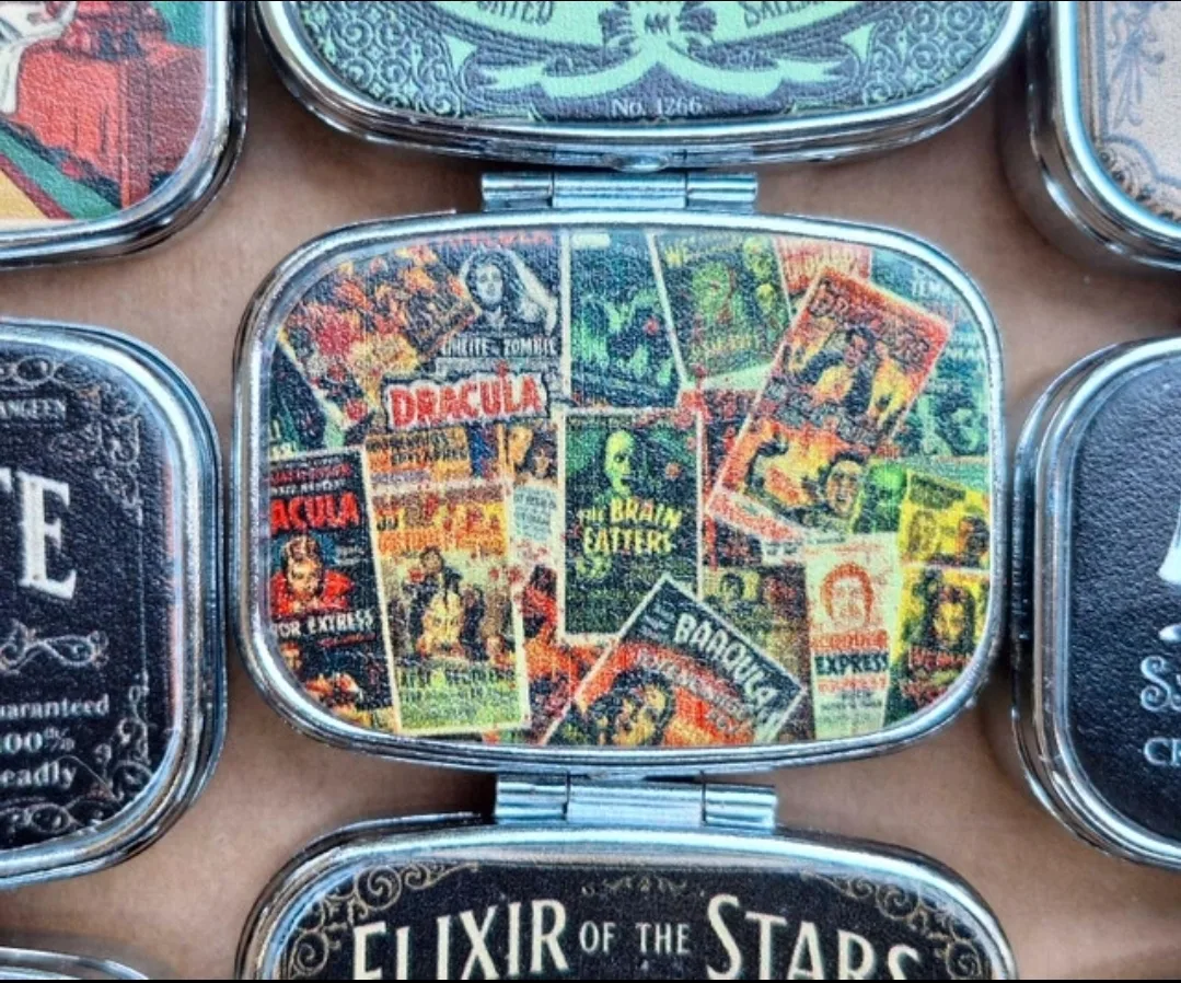 Novelty pill boxes. Spooky! image indicator(2)