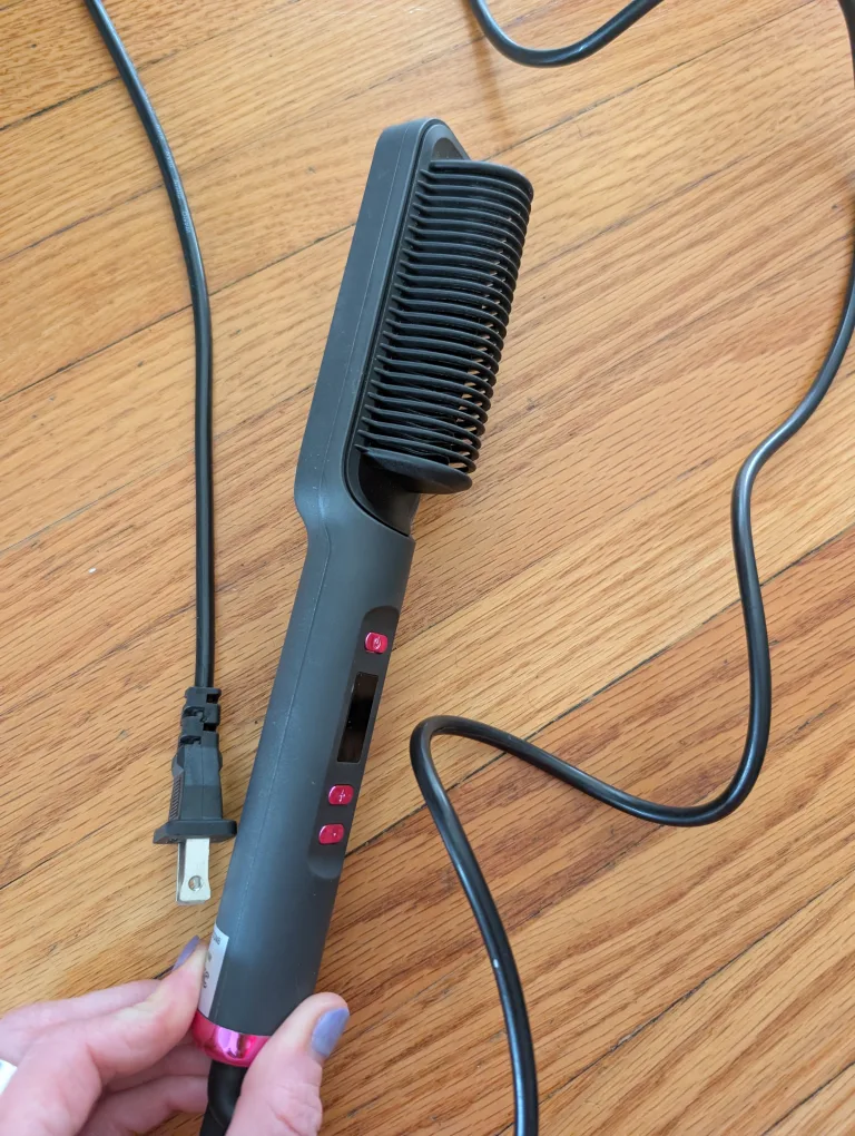 Hair Straightening Brush image indicator(2)