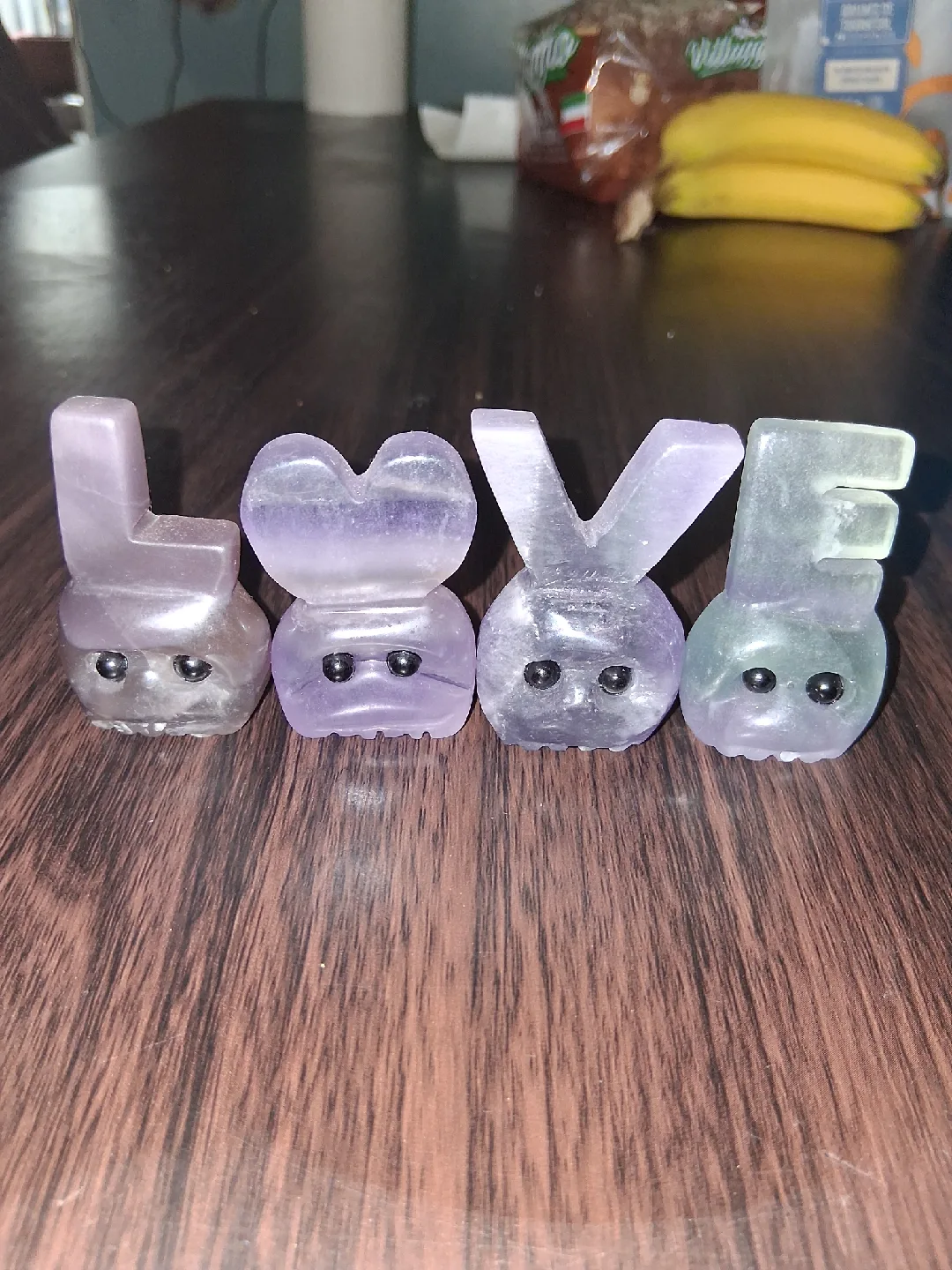 Fluorite Crystal LOVE Decor thumbnail