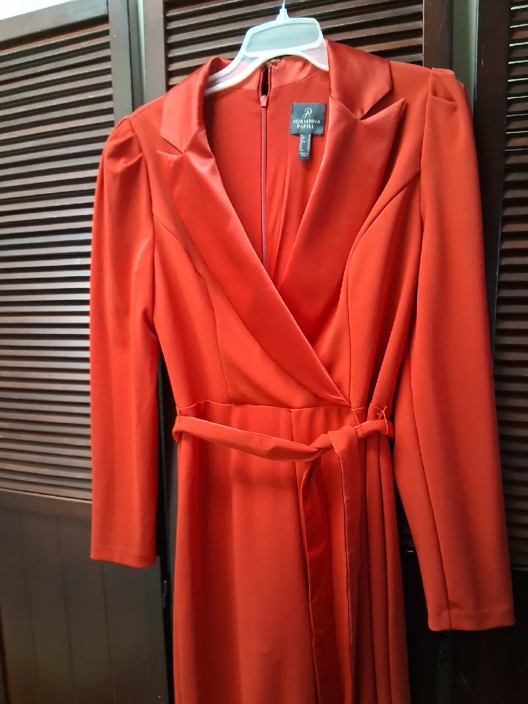 Adrianna Papell Red Dress - Size 8 image indicator(9)