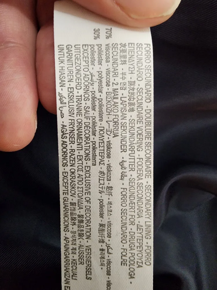 Blue Zara Suit 42/32 image indicator(7)