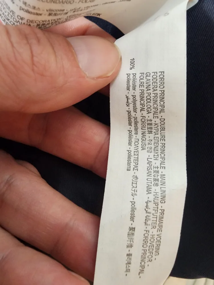 Blue Zara Suit 42/32 image indicator(8)