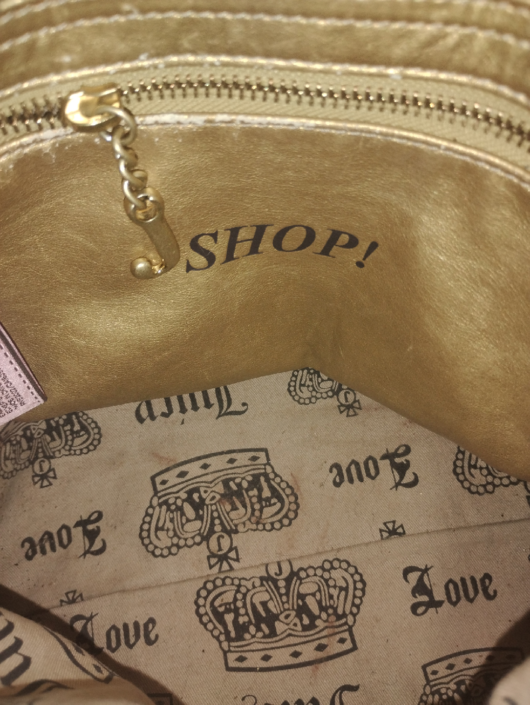 Vintage Juicy Couture Black Tote Bag 2004 - photo 5
