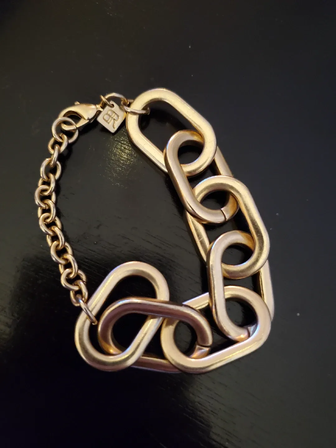 Banana Republic Gold Chain Link Bracelet image indicator(2)