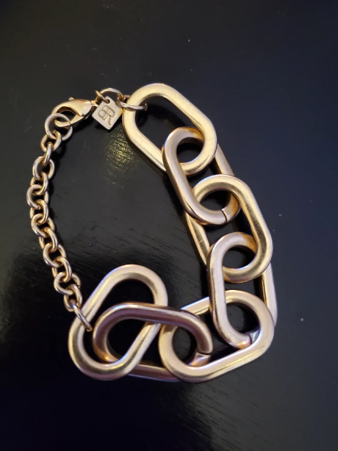 Banana Republic Gold Chain Link Bracelet image indicator(3)