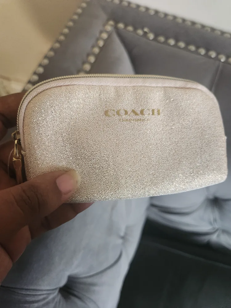 Coach New York Glitter Pouch thumbnail