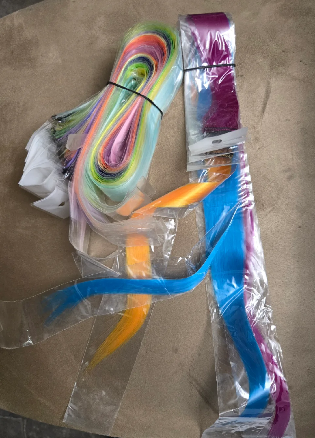 22 Pcs Multi-Color Hair Extensions Clip in 22 inch image indicator(7)