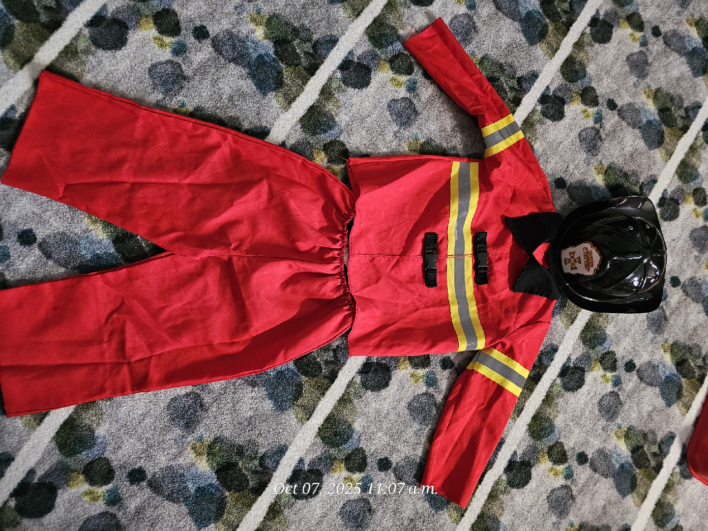 Firefighter Costume with Helmet