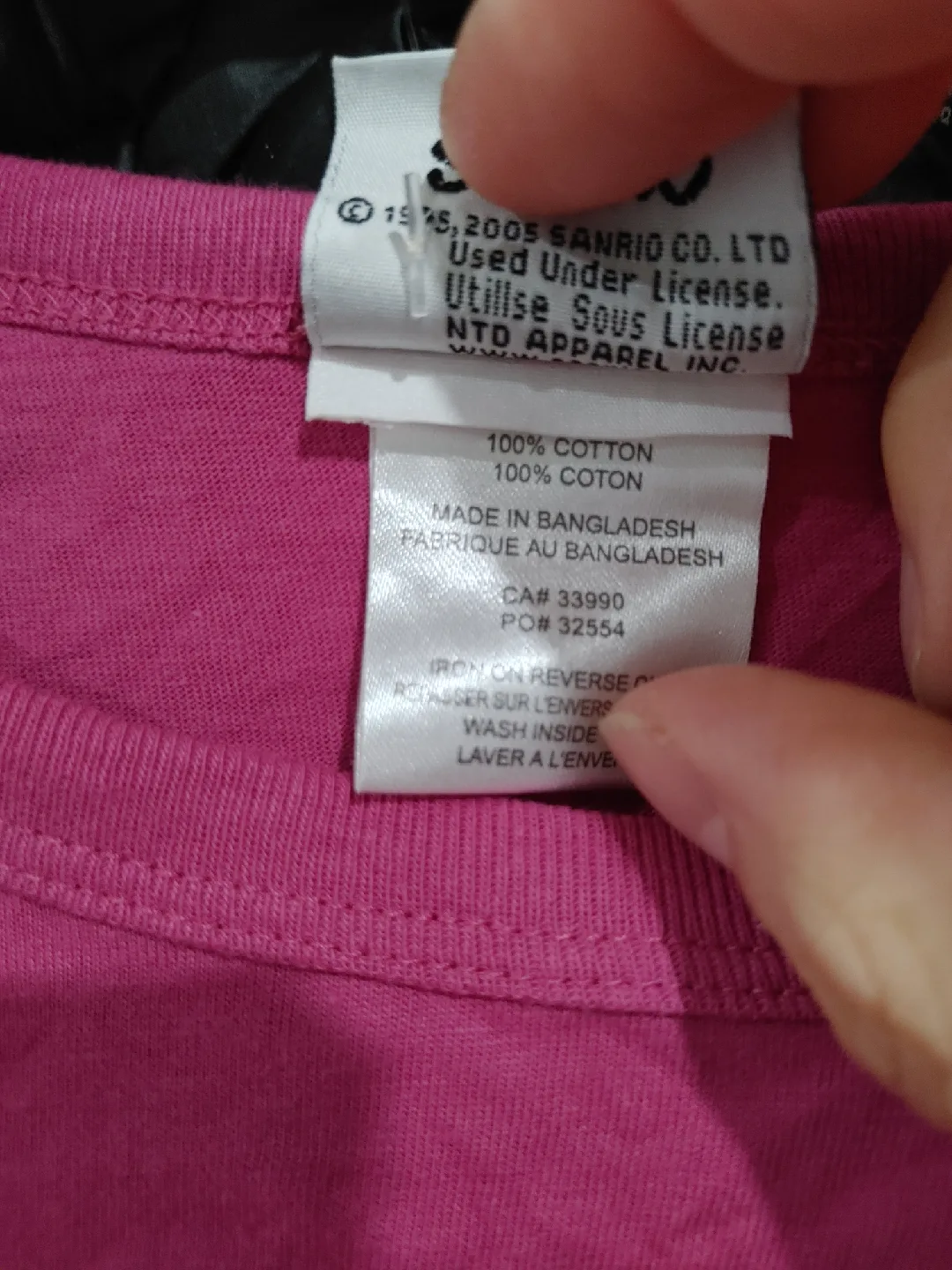 🧡NEW HELLO KITTY,  MINE FOREVER T-SHIRT WOMENS SIZE L image indicator(3)