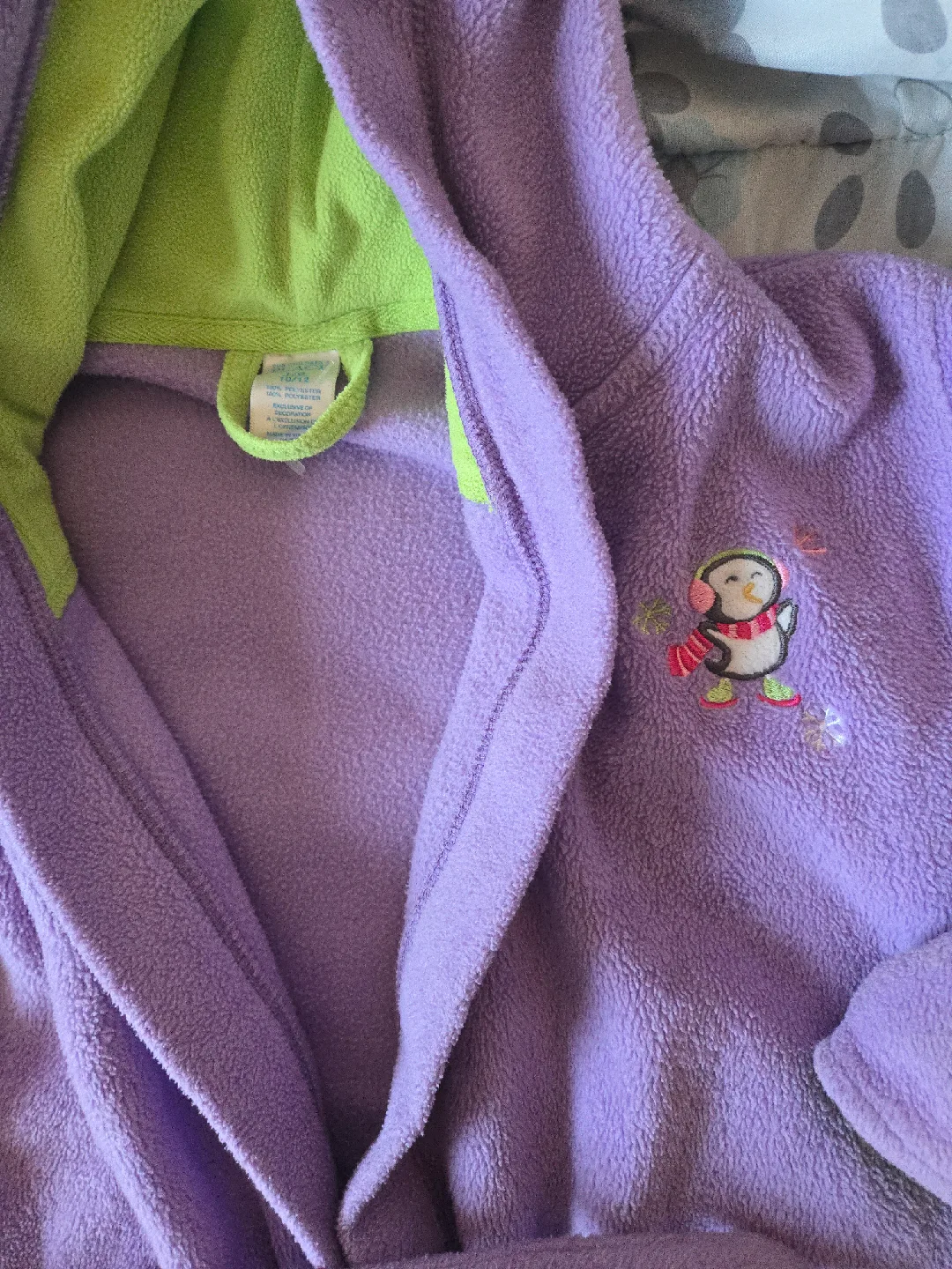 The Children's Place Fleece Robe - L/G (10/12) image indicator(4)