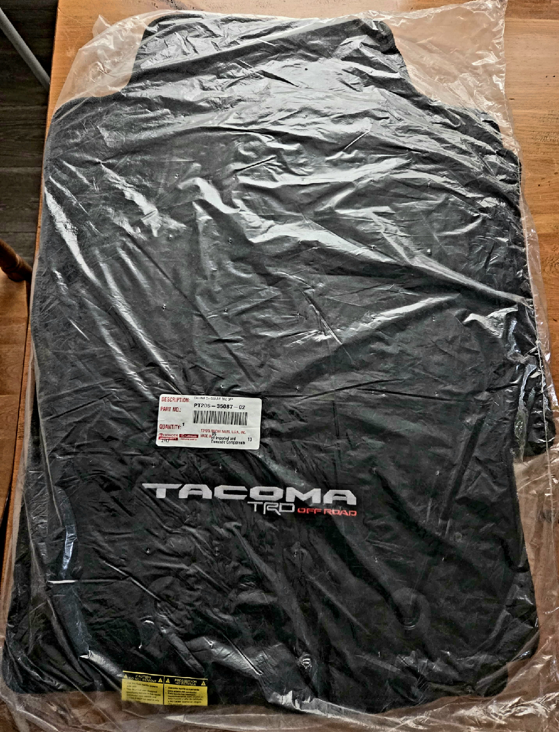 Toyota Tacoma TRD Access Cab Brand New Carpet Floor Mats - photo 2