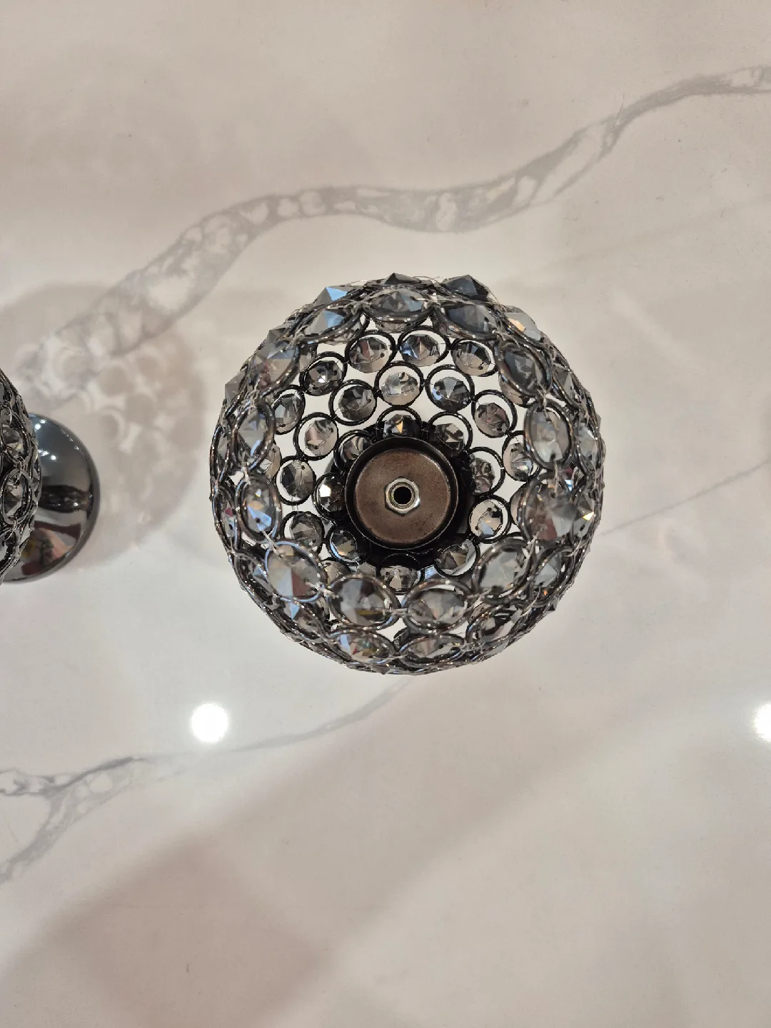 Decorative Crystal Ball Candle Holders - Set of 2🧡 image indicator(4)