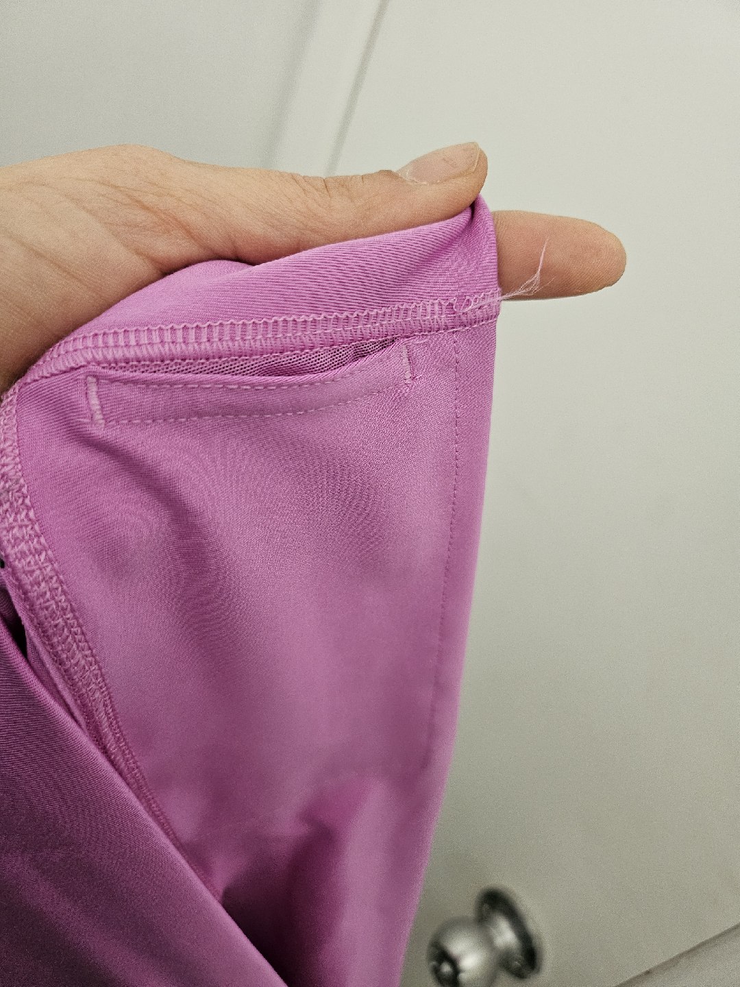 Shorts Adidas Techfit mauve taille L - photo 5