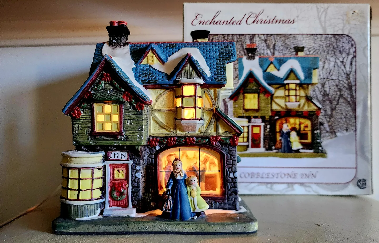 Enchanted Christmas Village Cobblestone Inn thumbnail