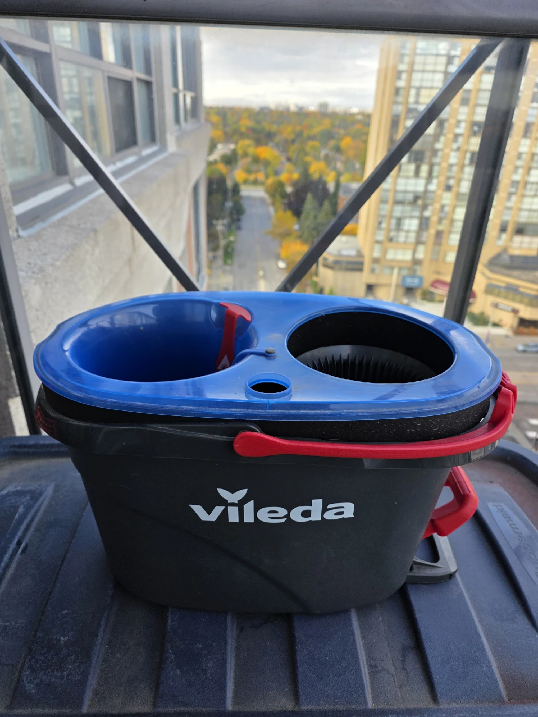 Vileda EasyWring Rinse Clean Spin Mop Bucket