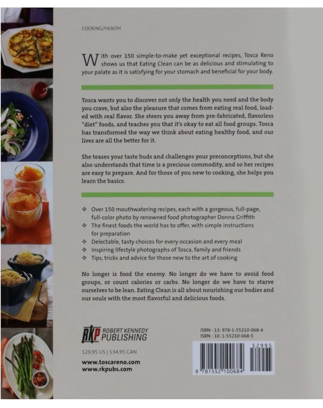 Tosca Reno's Eat Clean Cookbook: Delicious Recipes, Burn Fat image indicator(3)