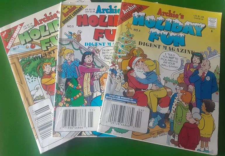 Archie's Holiday Fun Digest Magazine - Lot of 3 image indicator(5)
