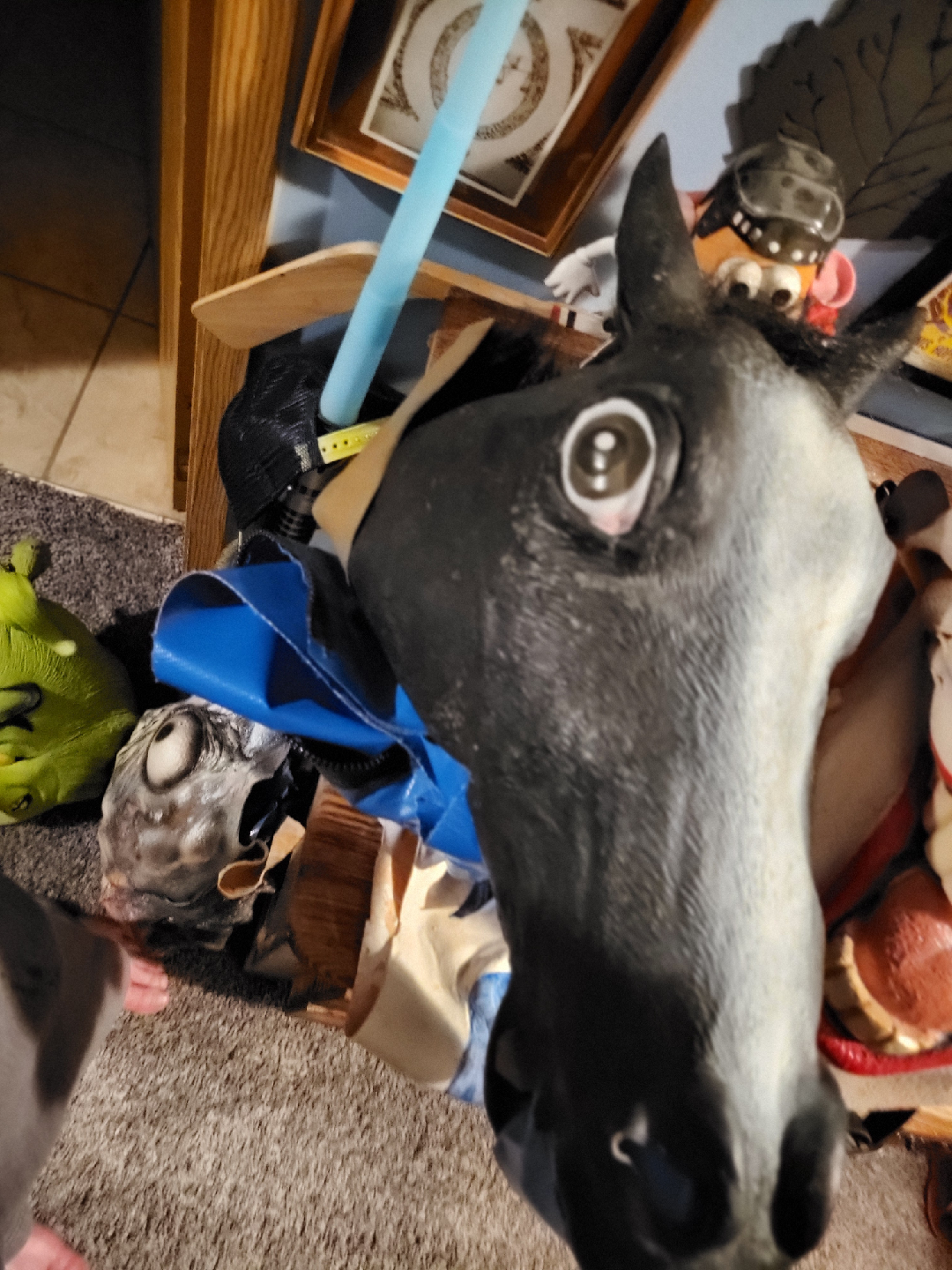 Horse mask - photo 2