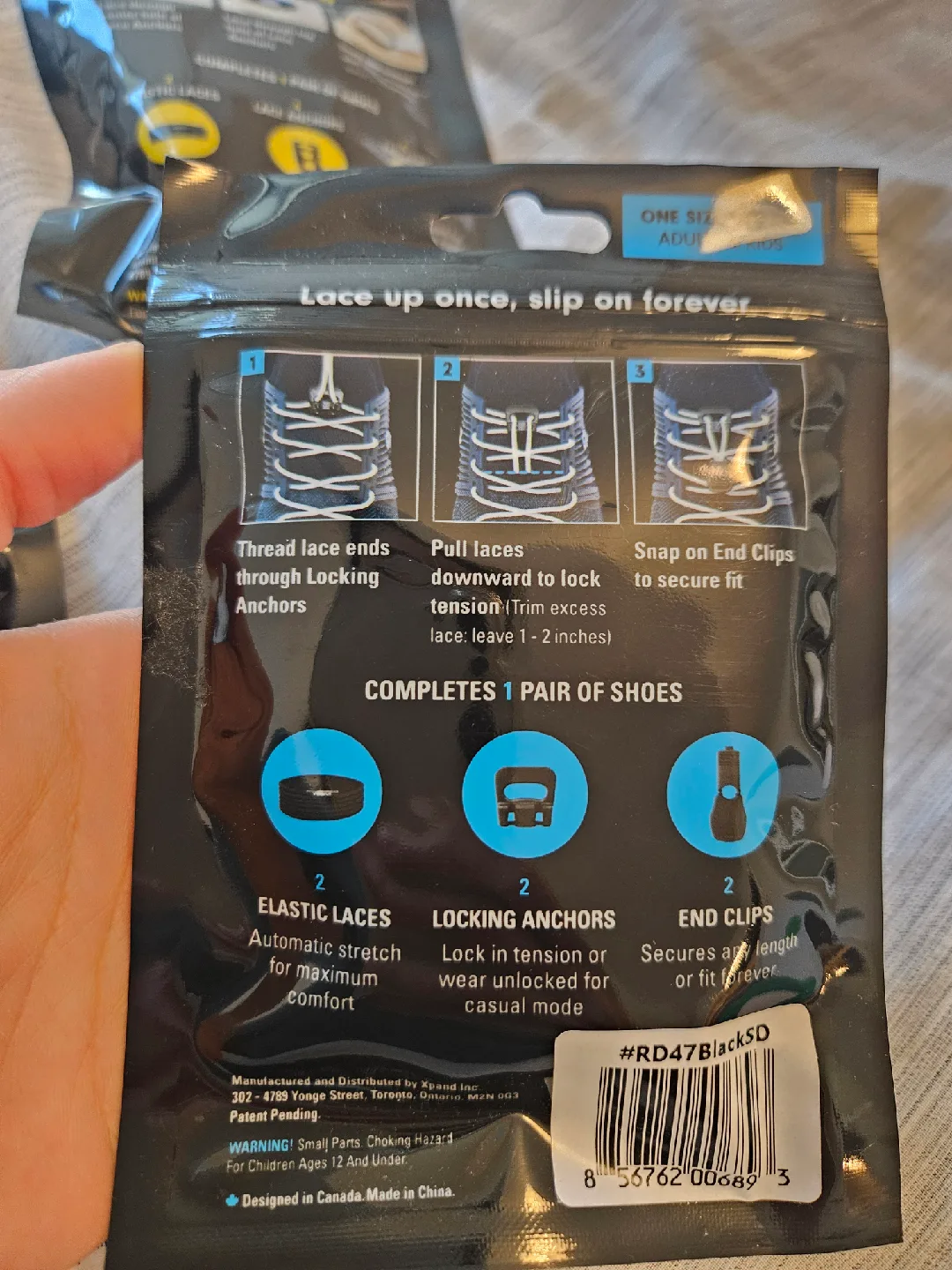 New Xpand No-Tie Shoelaces - One Size Fits All image indicator(8)