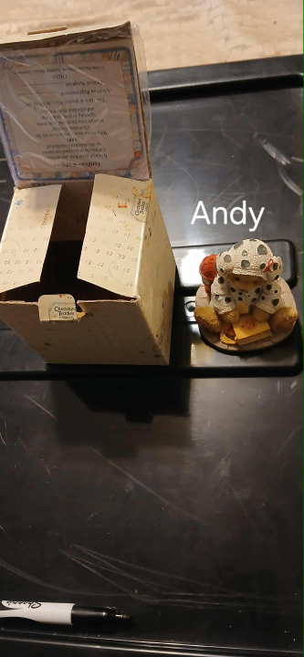 Cherished Teddies Figurine - Andy
