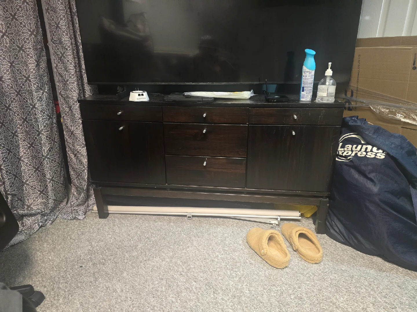 Dark Brown TV Stand image indicator(2)