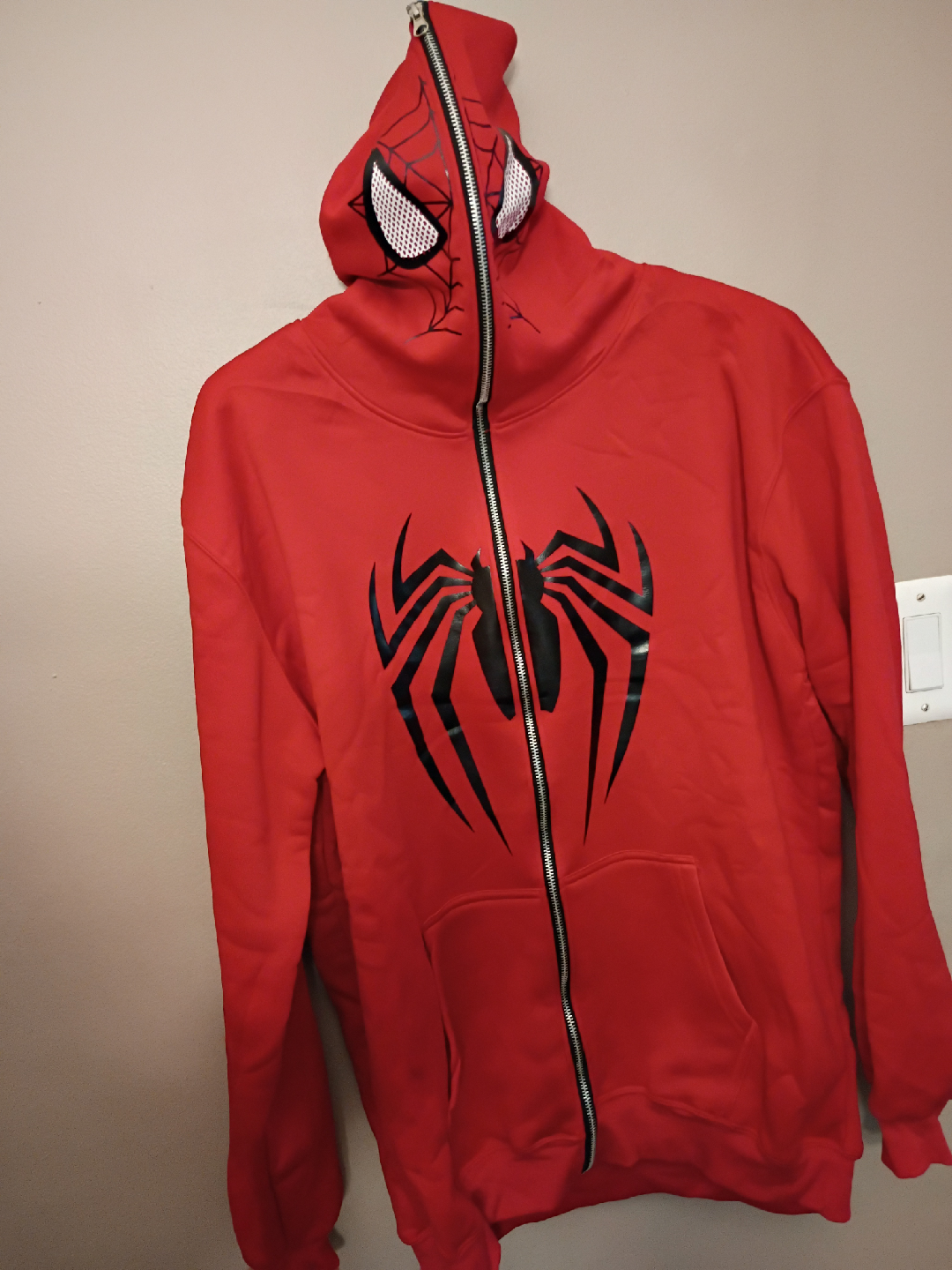 Red Spider-Man Full Zip Hoodie - photo 2