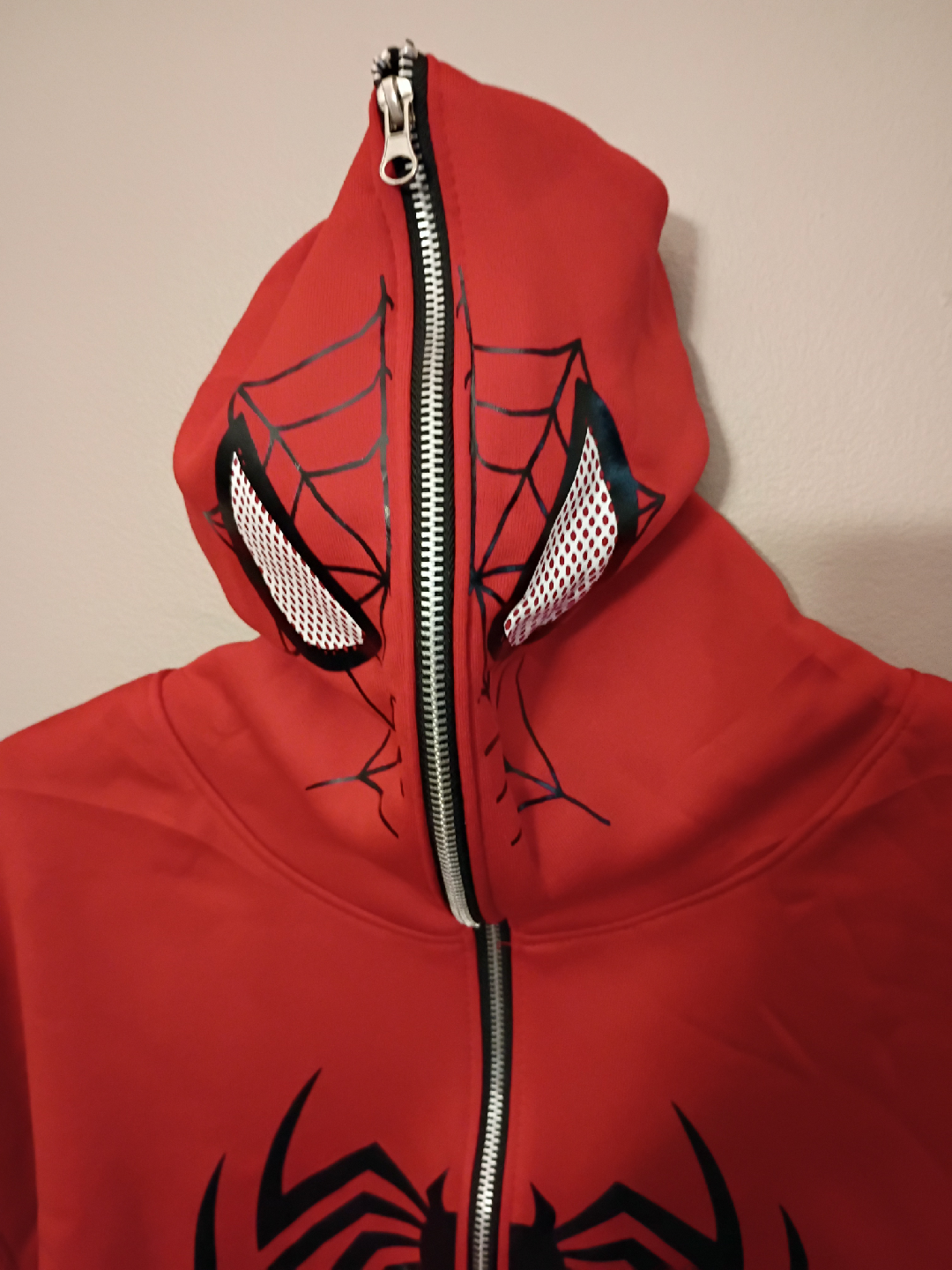 Red Spider-Man Full Zip Hoodie - photo 3