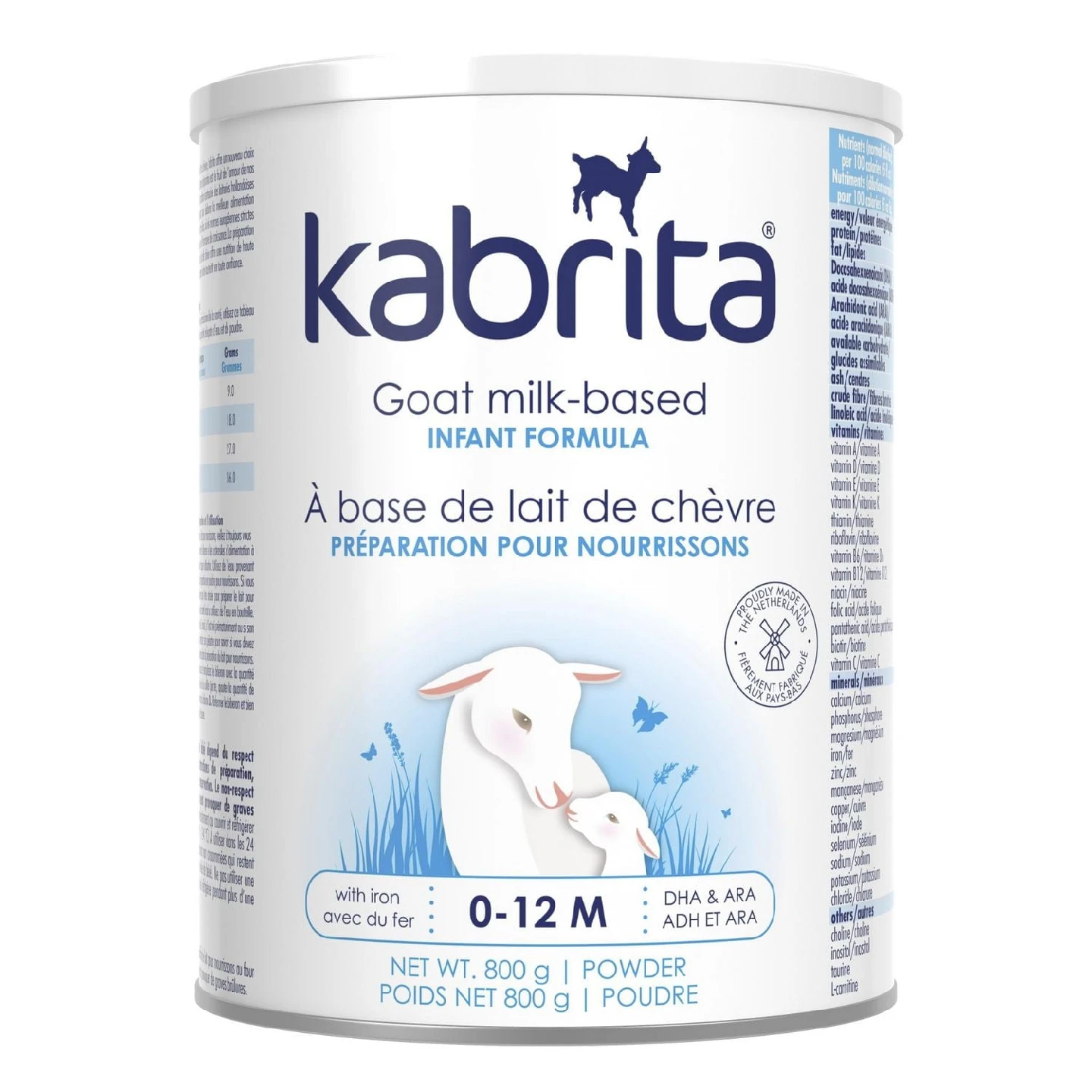 Kabrita Goat Milk-Based Infant Formula (0-12M)