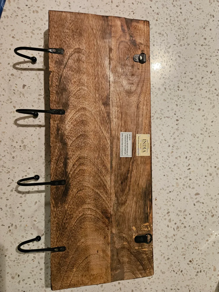 Uniquely Crafted India Wood HOME Wall Decor thumbnail