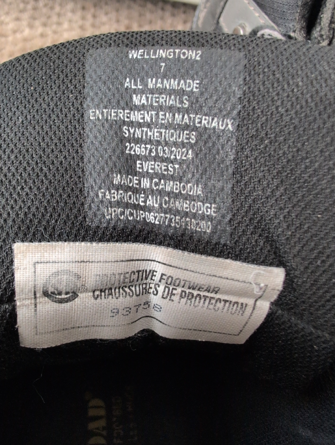 Workload Wellington2 Size 7 Work Boots - photo 5
