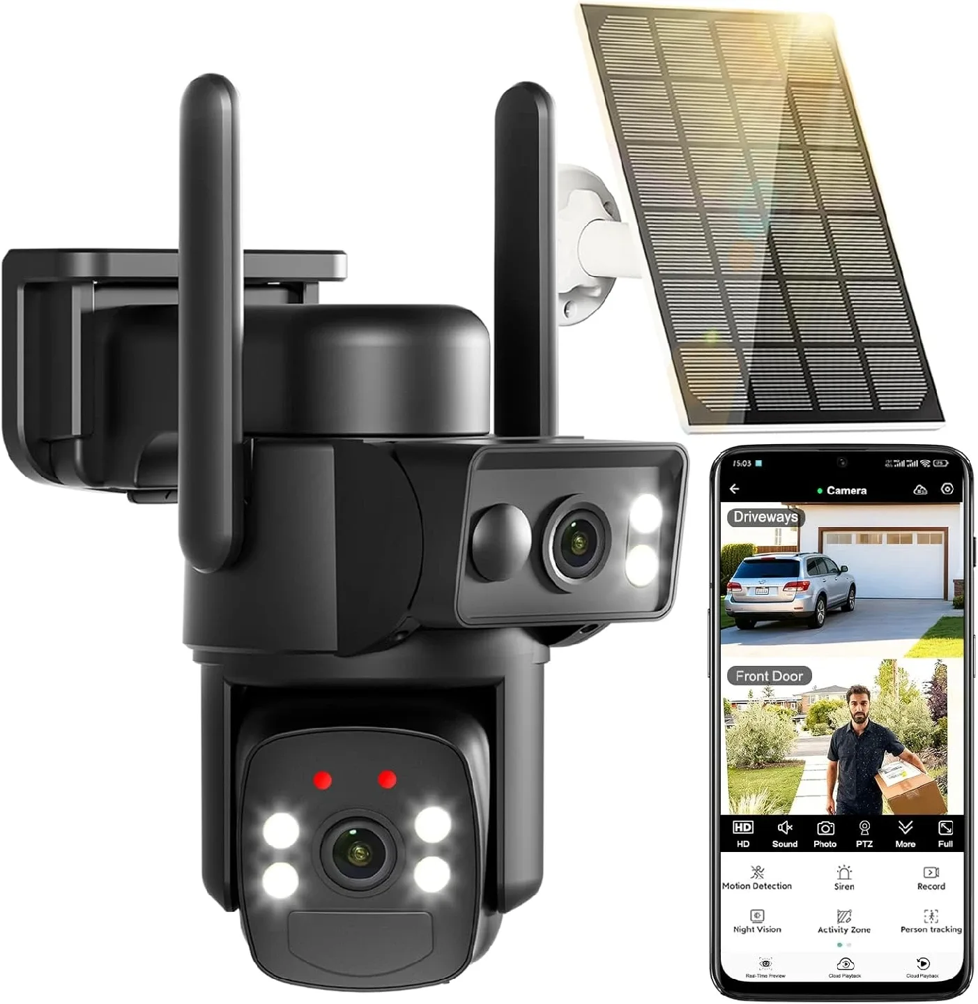 Solar Security Camera BNIB thumbnail