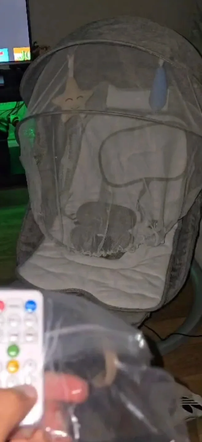 Rego P&M Multifunction Electric Baby Swing image indicator(5)