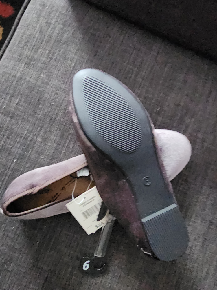 New George Velvet Ballet Flats - Size 6 - photo 4