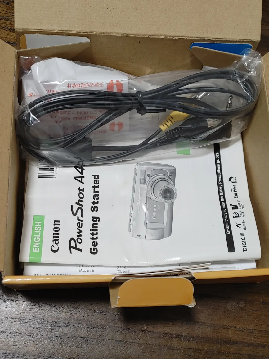 Canon PowerShot A470 Digital Camera with Box image indicator(3)