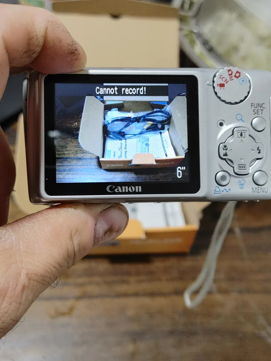 Canon PowerShot A470 Digital Camera with Box image indicator(5)