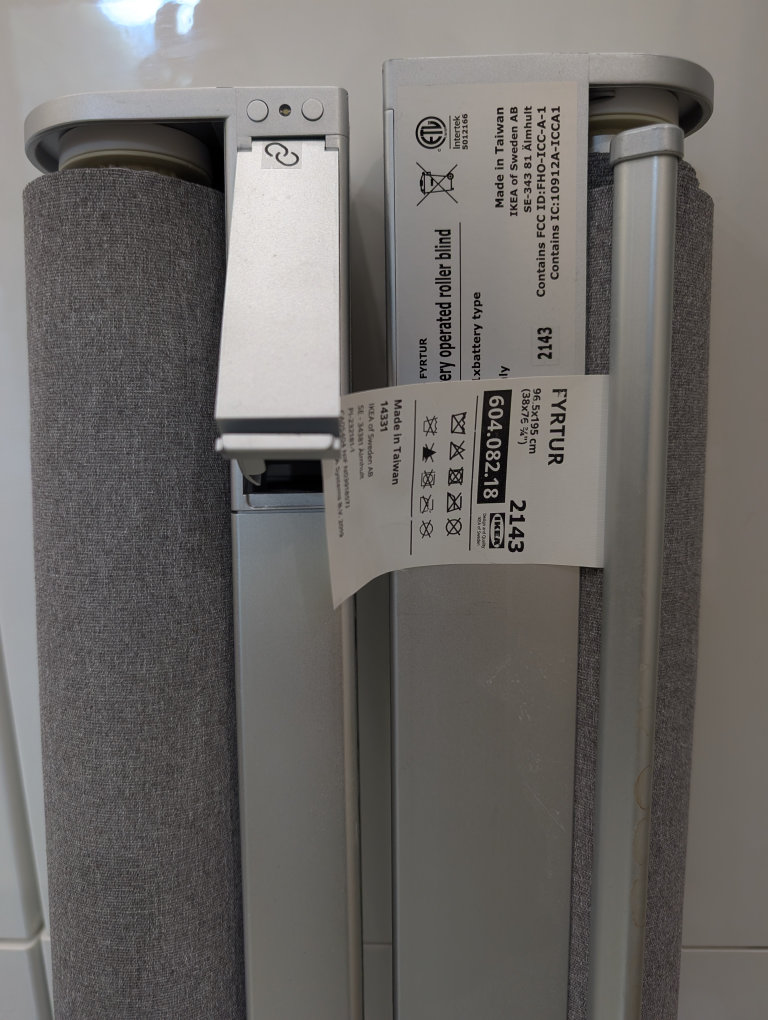 2 for $100 - IKEA FYRTUR Smart Roller Blinds - Like New! - photo 2