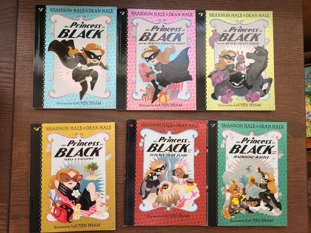 Princess in Black books - set of 6 thumbnail