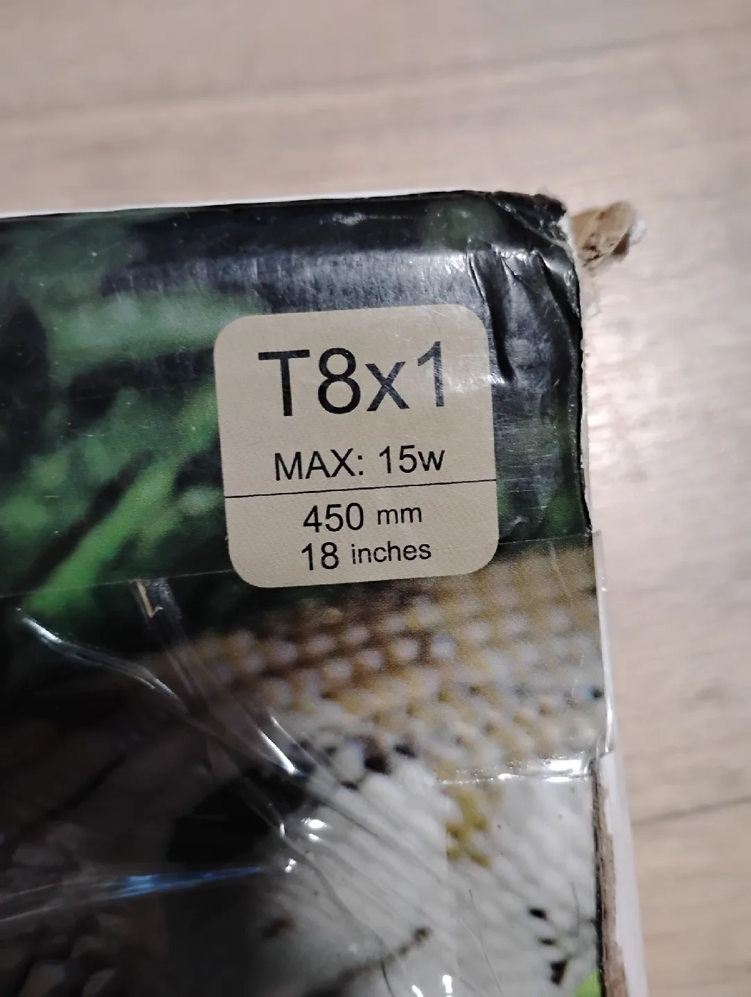 Repti-Zoo 20" Terrarium T8 Strip Light Fixture image indicator(2)