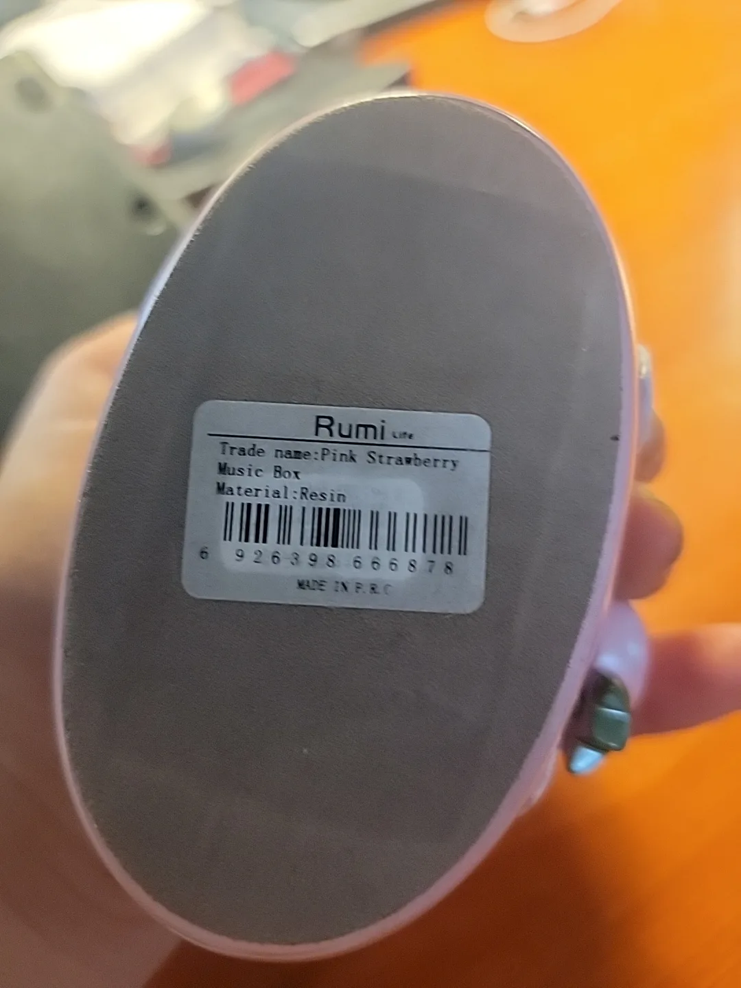 Rumi Life Pink Strawberry Music Box image indicator(5)