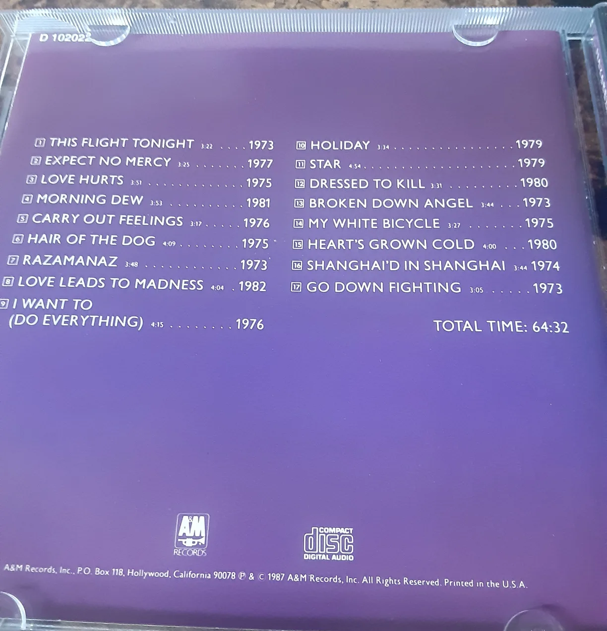 Nazareth Classics Volume 16 CD image indicator(2)