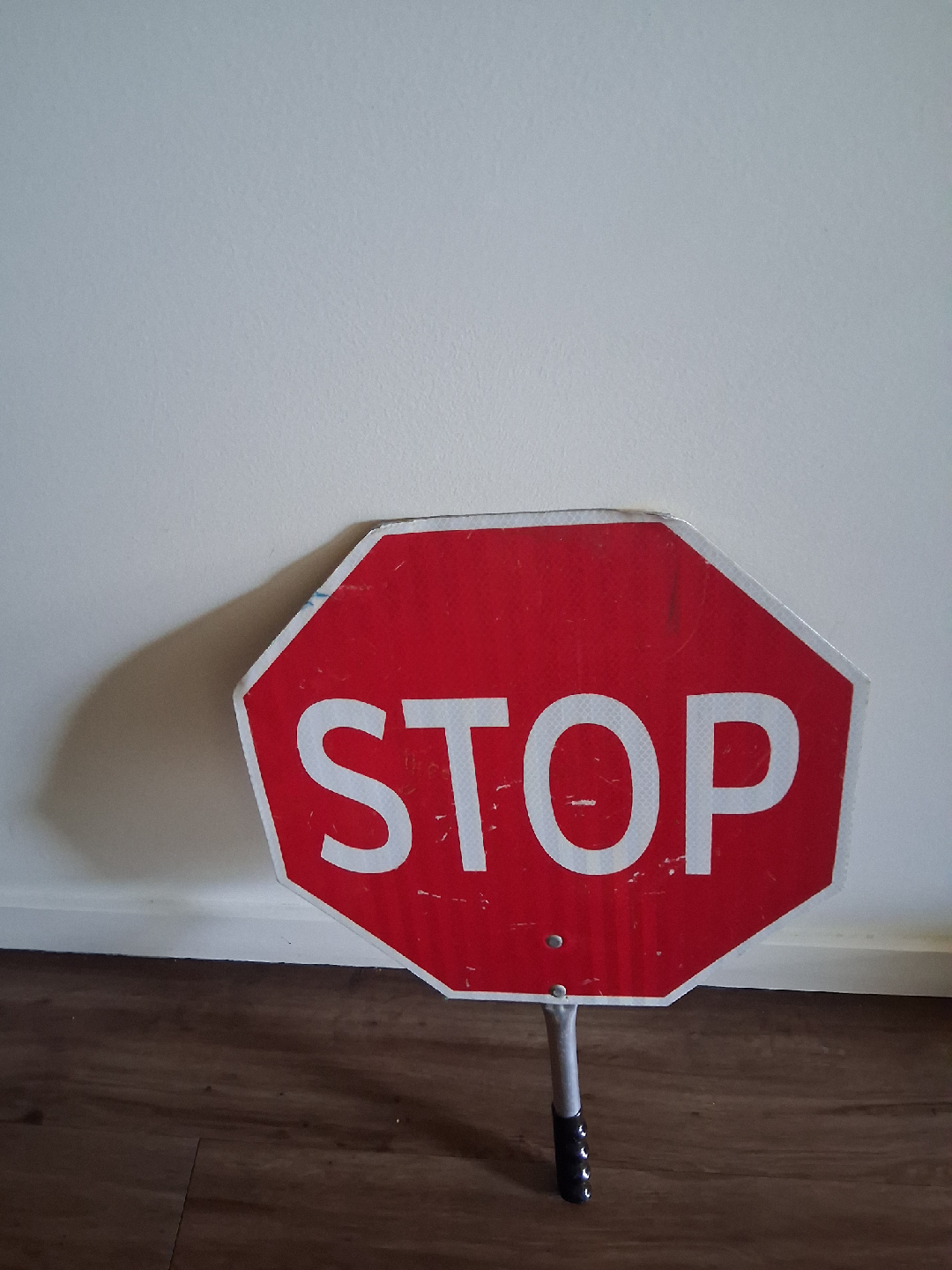 Stop and Slow Hand/Held Traffic Paddle