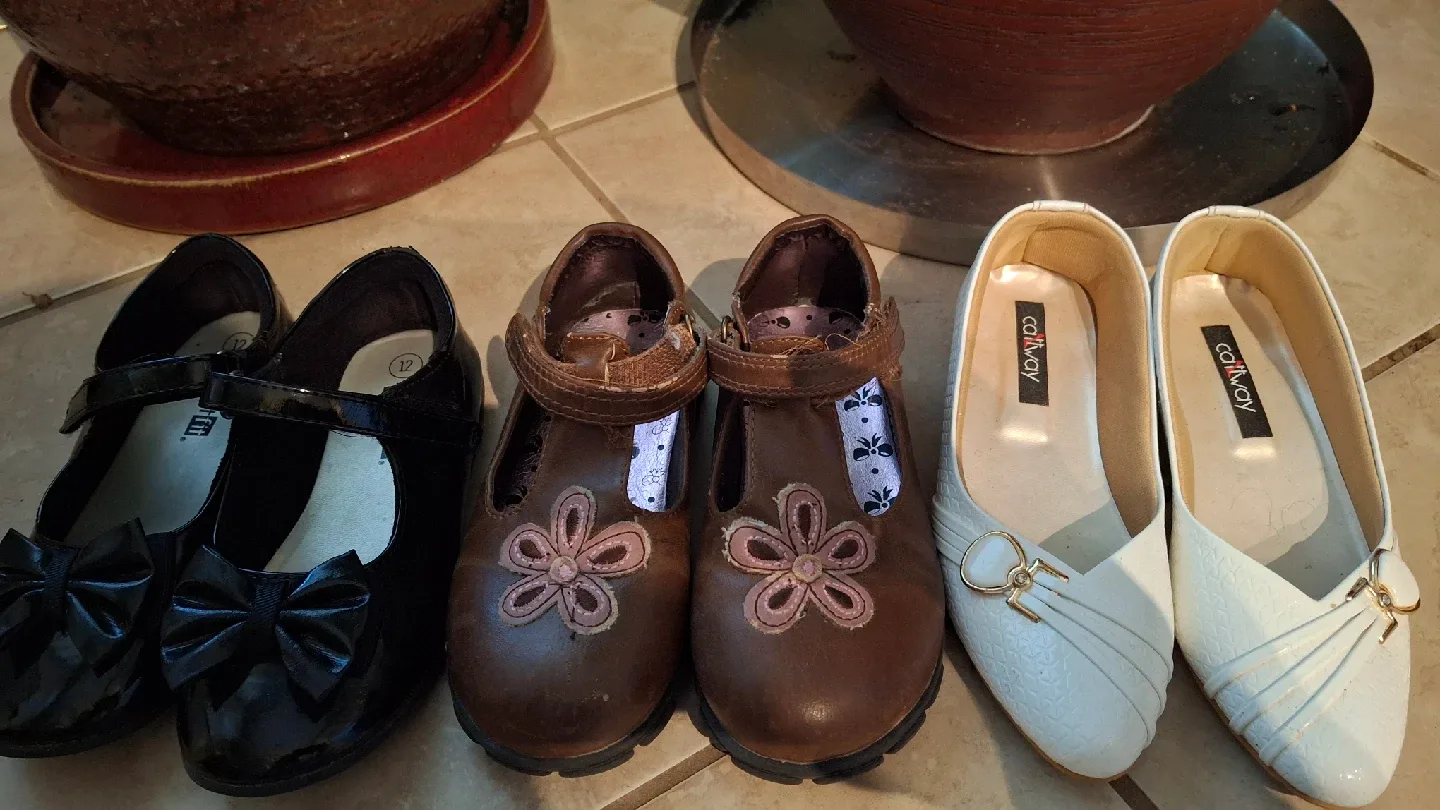 Girls' Assorted Shoes - Size 12 and 1