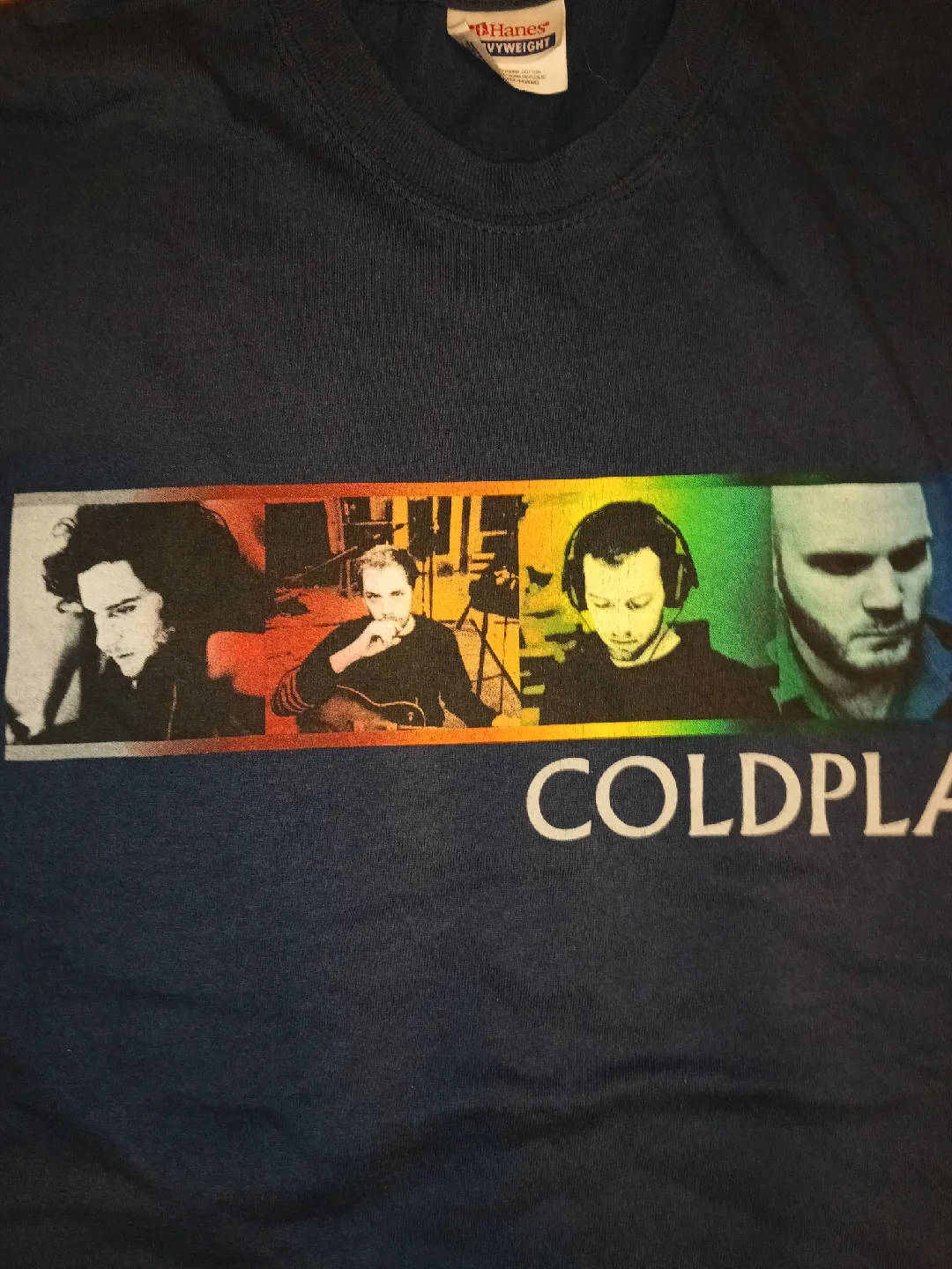 Hanes Coldplay Band T-shirt - Size L image indicator(2)