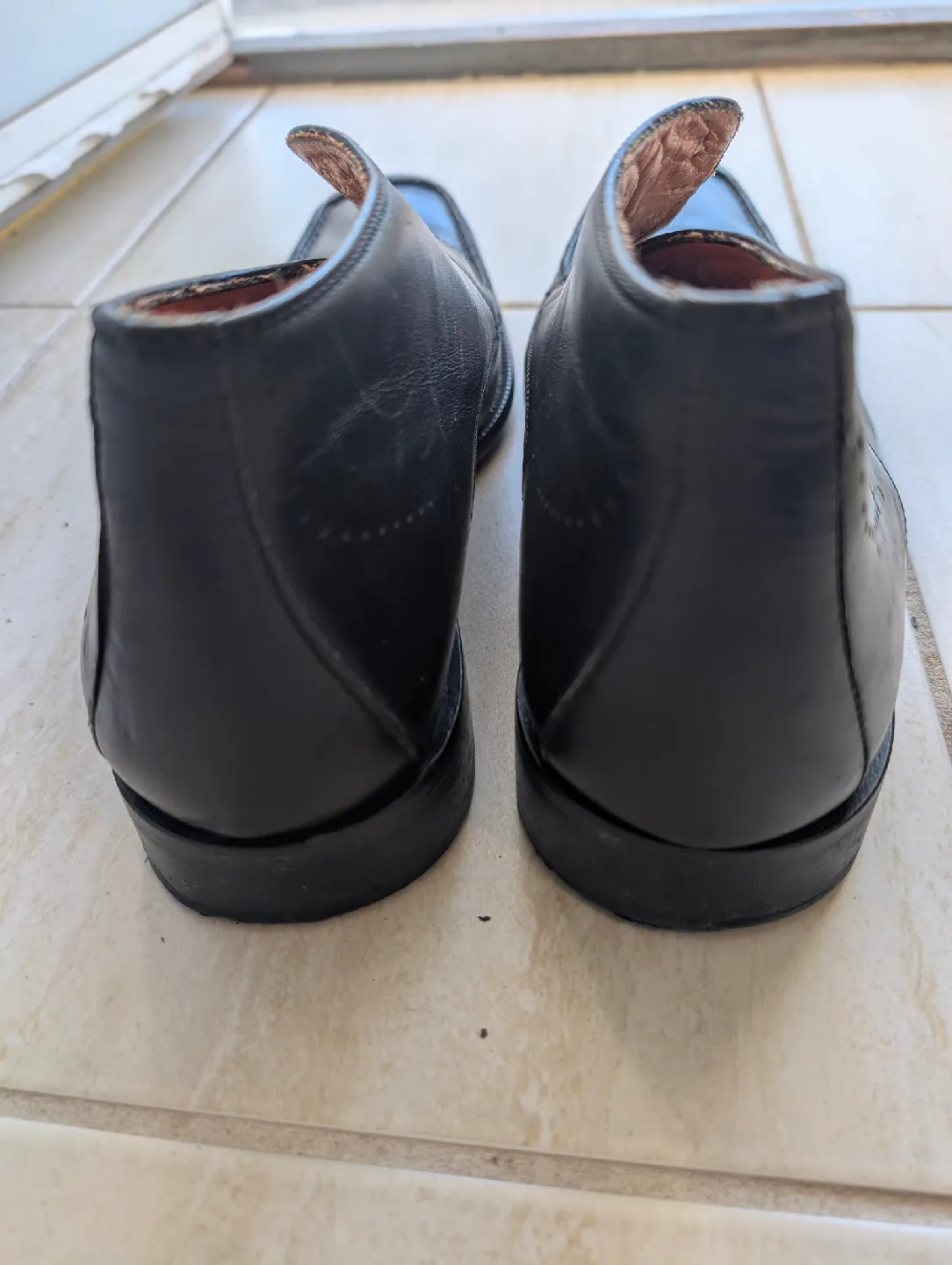 Vero Cuoio Black Leather Ankle Boots - Size 46 (US 12) image indicator(7)