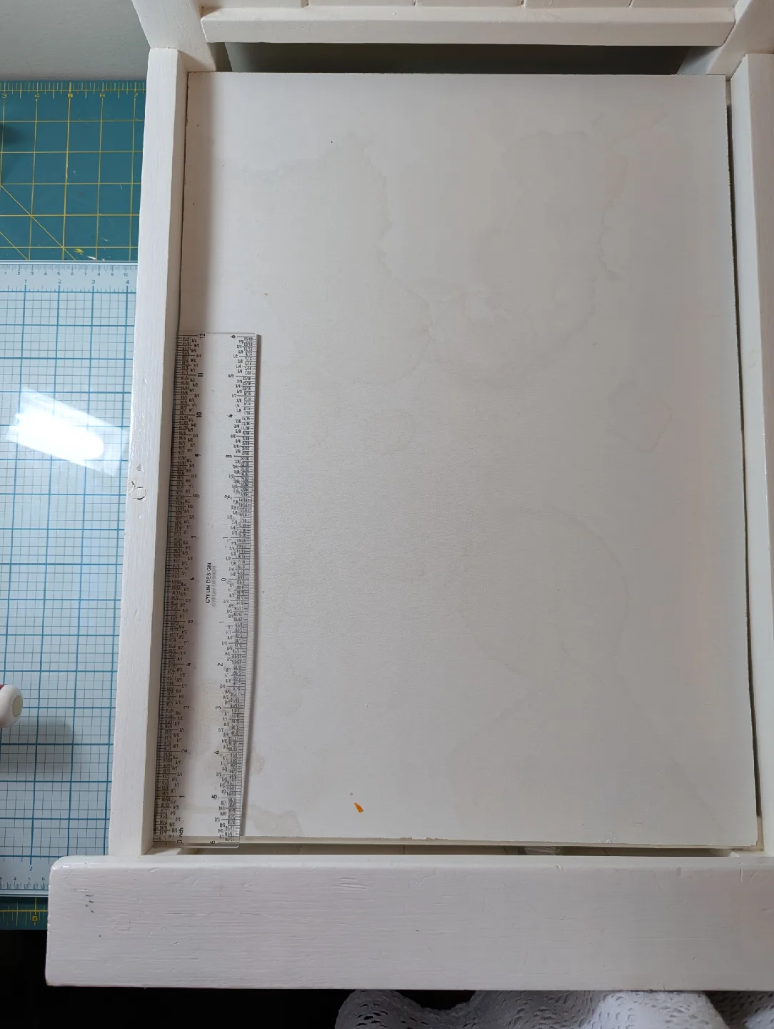 White Wooden Doll Bed 18" image indicator(4)