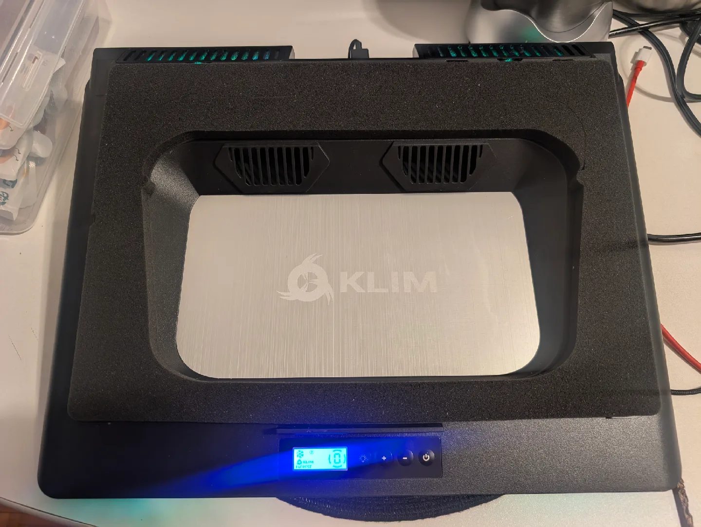 KLIM TurboFrost MAX RGB Laptop Cooling Pad image indicator(3)