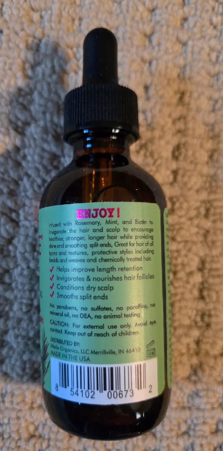 Mielle Rosemary Mint Scalp & Hair Strengthening Oil image indicator(2)