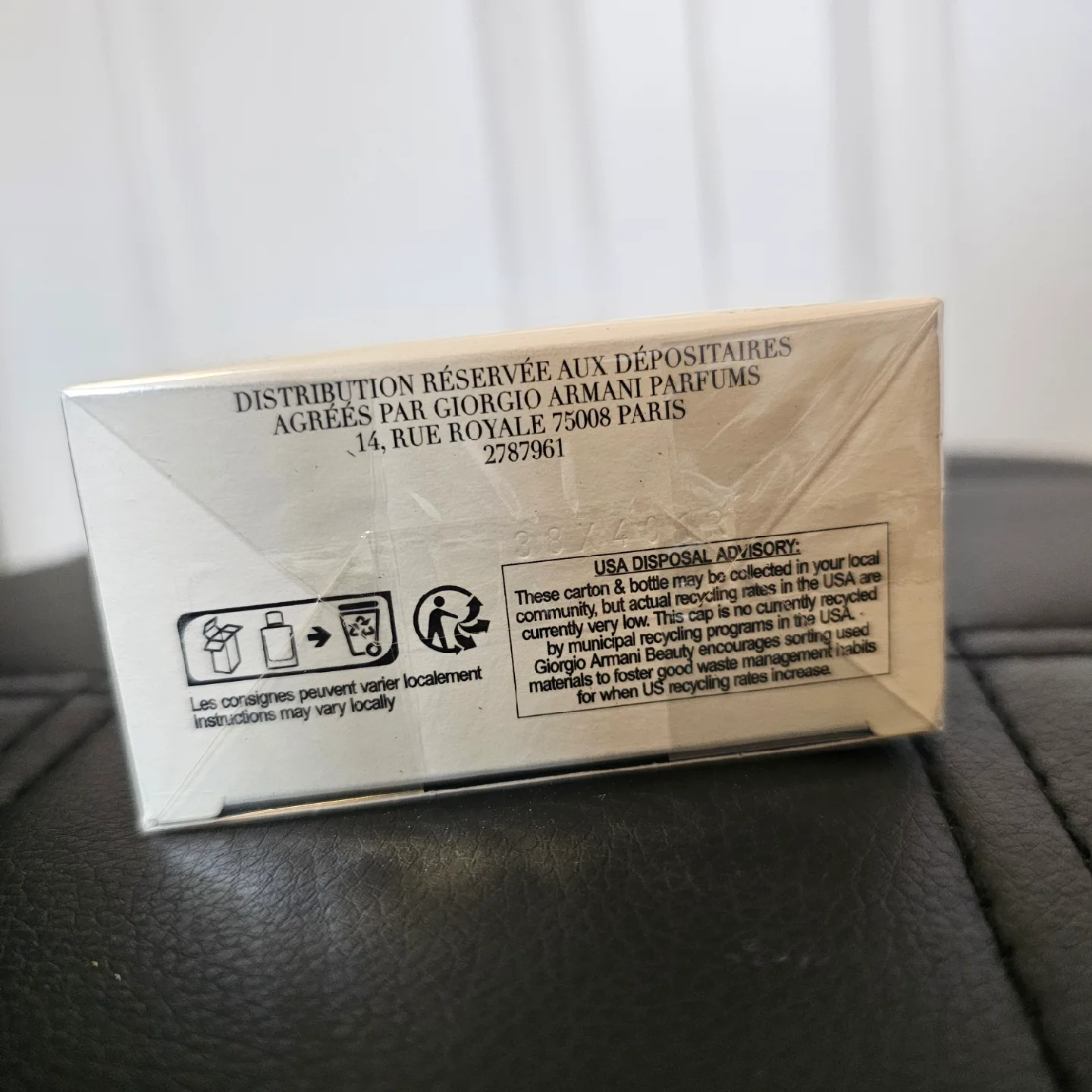 BNIB Acqua Di Giò Giorgio Armani Eau de Parfum 125ml image indicator(4)