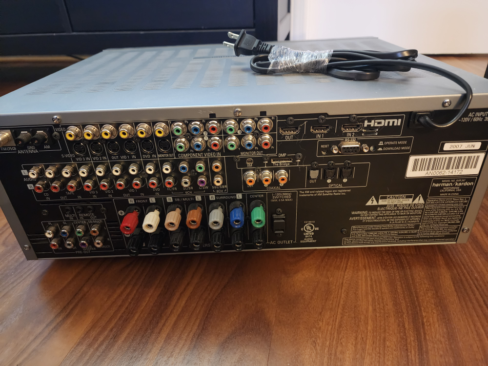 Harman Kardon AVR 254 Audio/Video Receiver - photo 2